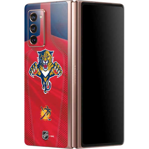 NHL Florida Panthers Jersey Galaxy Z Fold2 5G Skin