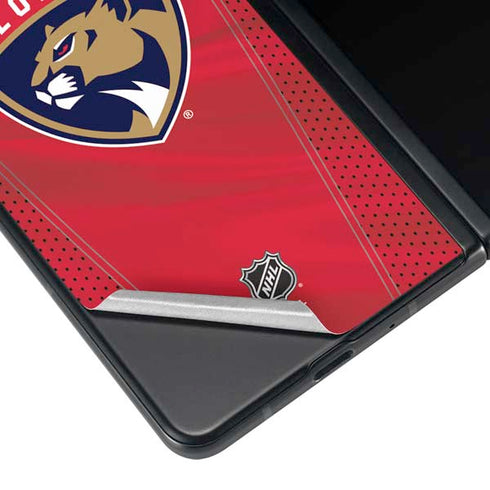 NHL Florida Panthers Jersey Galaxy Z Fold4 5G Skin