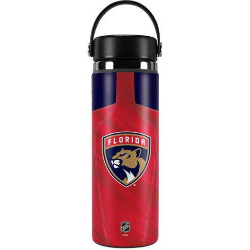 NHL Florida Panthers Jersey Hydro Flask 20oz Wide Mouth Skin