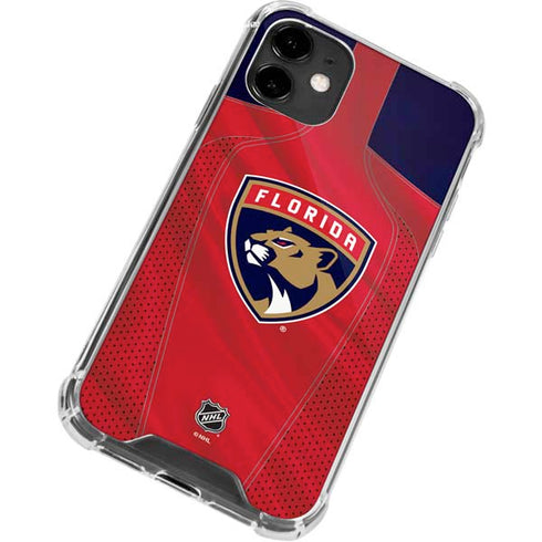 NHL Florida Panthers Jersey iPhone 12 Mini Clear Case