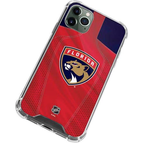 NHL Florida Panthers Jersey iPhone 12 Pro Max Clear Case