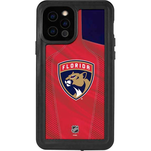 NHL Florida Panthers Jersey iPhone 12 Pro Waterproof Case