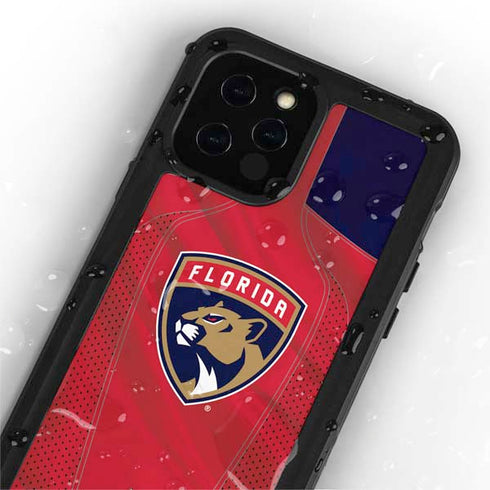 NHL Florida Panthers Jersey iPhone 12 Pro Waterproof Case