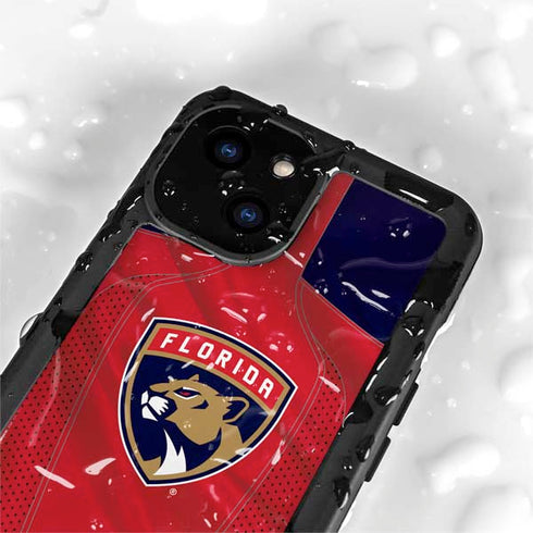 NHL Florida Panthers Jersey iPhone 13 Mini Waterproof Case