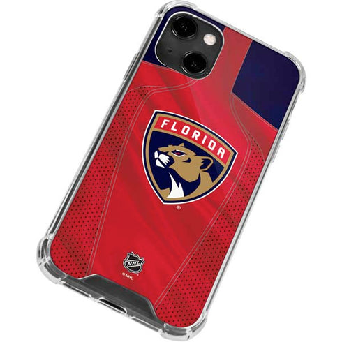 NHL Florida Panthers Jersey iPhone 14 Clear Case