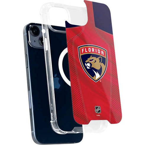 NHL Florida Panthers Jersey iPhone 14 Plus MagSafe Case