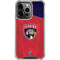 NHL Florida Panthers Jersey iPhone 14 Pro Clear Case