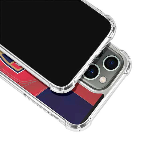 NHL Florida Panthers Jersey iPhone 15 Pro Clear Case