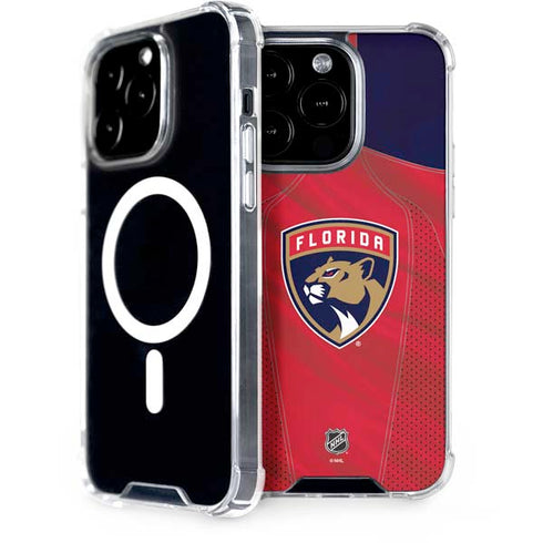 NHL Florida Panthers Jersey iPhone 15 Pro MagSafe Case