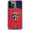NHL Florida Panthers Jersey iPhone 14 Pro Max Clear Case