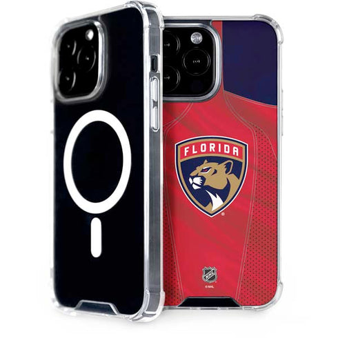 NHL Florida Panthers Jersey iPhone 14 Pro Max MagSafe Case