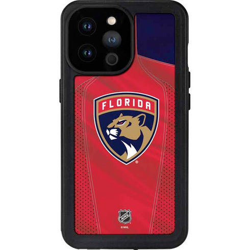 NHL Florida Panthers Jersey iPhone 14 Pro Max Waterproof Case