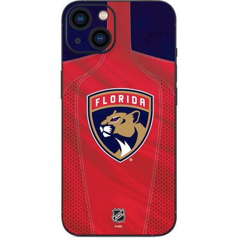 NHL Florida Panthers Jersey iPhone 14 Skin