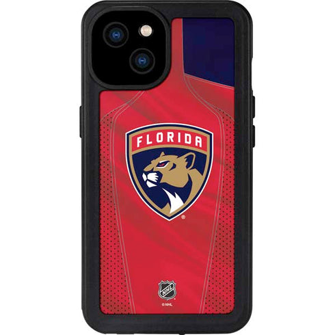 NHL Florida Panthers Jersey iPhone 15 Plus Waterproof Case