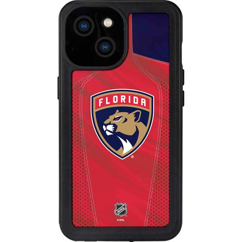 NHL Florida Panthers Jersey iPhone 15 Waterproof Case