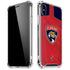 NHL Florida Panthers Jersey iPhone XS Max Clear Case