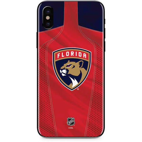 NHL Florida Panthers Jersey iPhone XS Max Skin