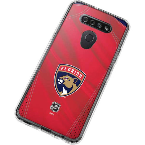 NHL Florida Panthers Jersey LG K51/Q51 Clear Case