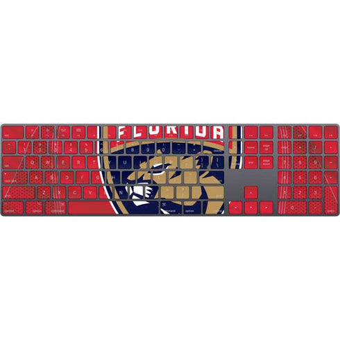 NHL Florida Panthers Jersey Magic Keyboard with Numeric Keypad Skin