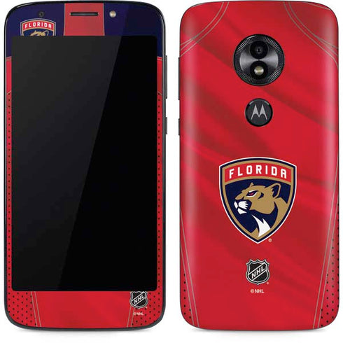 NHL Florida Panthers Jersey Moto E5 Play Skin