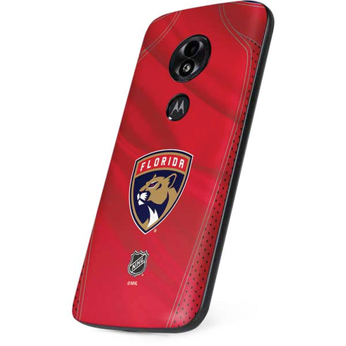 NHL Florida Panthers Jersey Moto E5 Play Skin