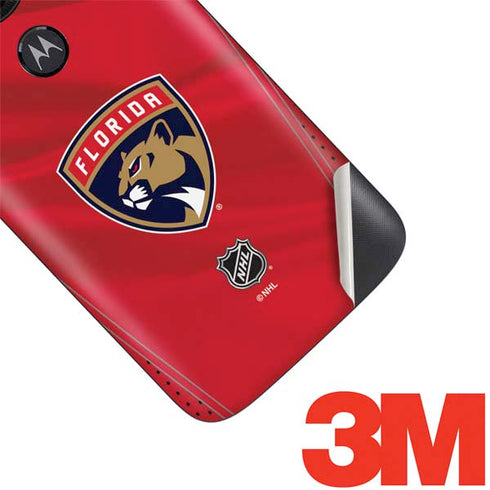 NHL Florida Panthers Jersey Moto E5 Play Skin