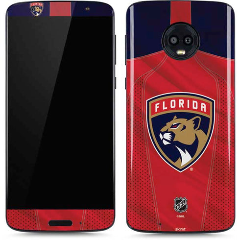 NHL Florida Panthers Jersey Moto G6 Skin