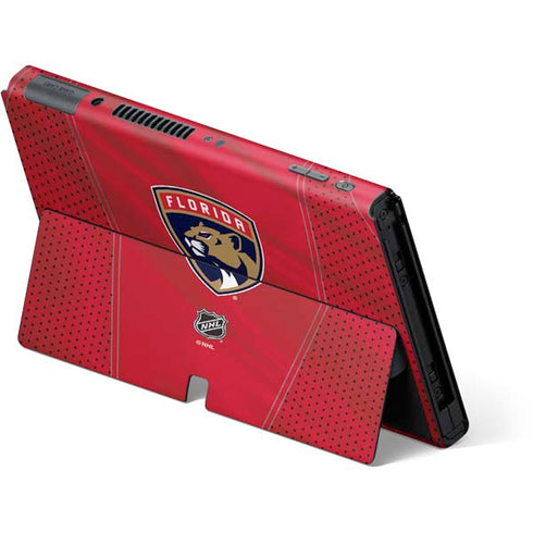 NHL Florida Panthers Jersey Nintendo Switch OLED (2021) Skin
