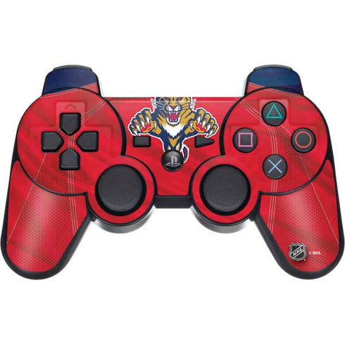 NHL Florida Panthers Jersey PS3 Dual Shock wireless controller Skin