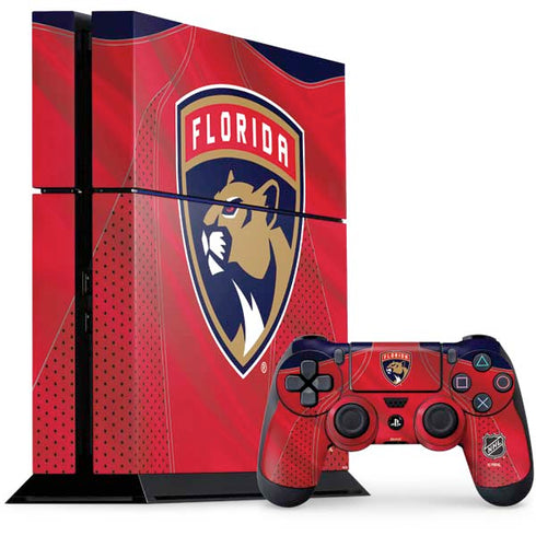 NHL Florida Panthers Jersey PS4 Console and Controller Bundle Skin