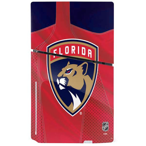 NHL Florida Panthers Jersey PS5 Slim Disk Console Skin