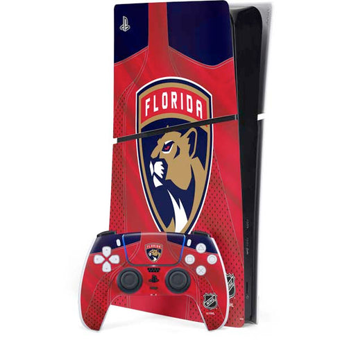NHL Florida Panthers Jersey PS5 Slim Digital Edition Bundle Skin