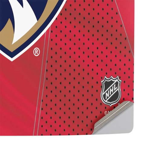 NHL Florida Panthers Jersey PS5 Slim Digital Edition Console Skin