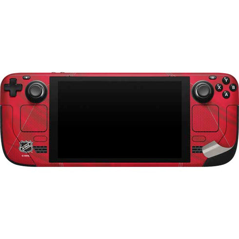 NHL Florida Panthers Jersey Steam Deck Handheld Gaming Computer Skin