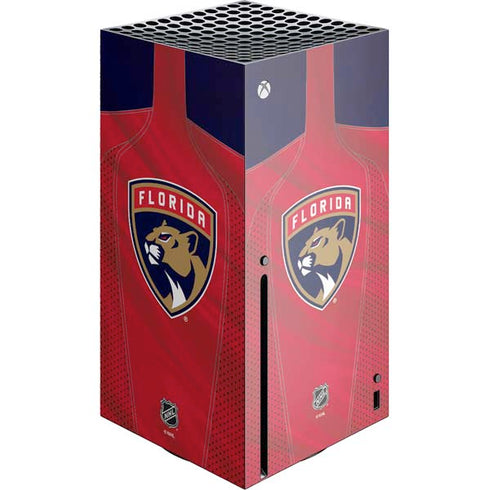 NHL Florida Panthers Jersey Xbox Series X Console Skin