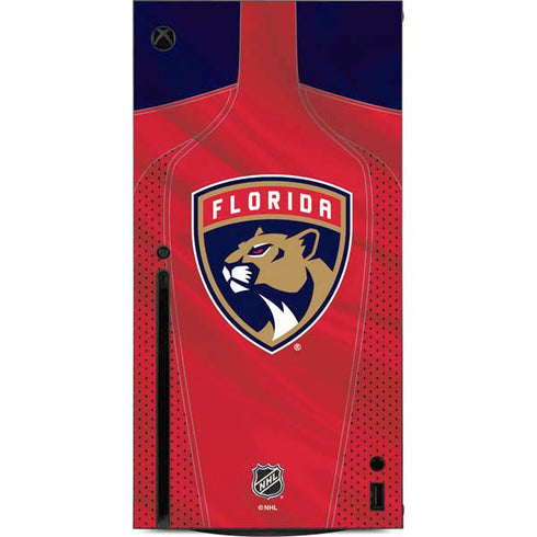 NHL Florida Panthers Jersey Xbox Series X Console Skin