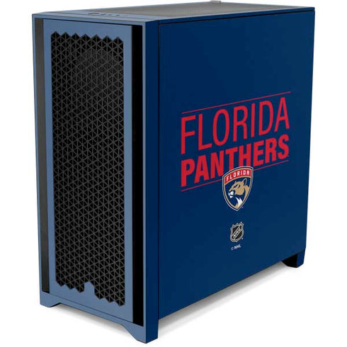 NHL Florida Panthers Lineup Corsair 4000D Tempered Glass Mid-Tower ATX Case Skin