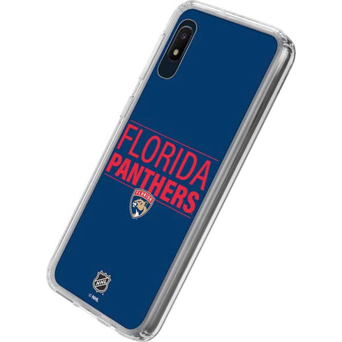 NHL Florida Panthers Lineup Galaxy A10e Clear Case