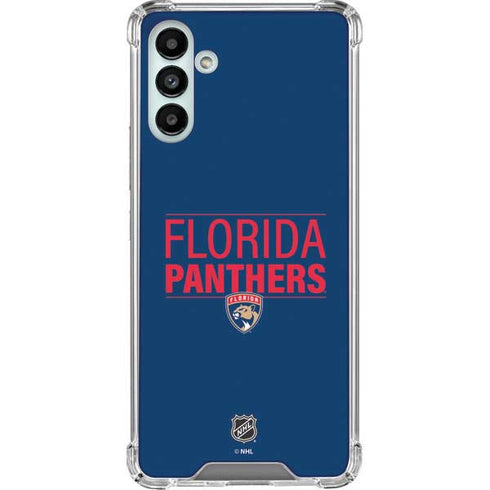NHL Florida Panthers Lineup Galaxy A13 5G Clear Case