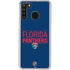 NHL Florida Panthers Lineup Galaxy A21 Clear Case