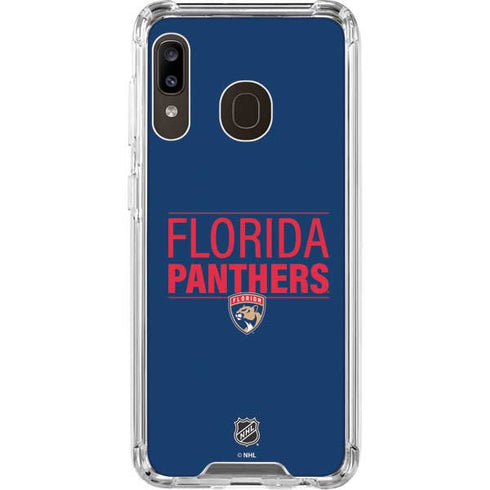 NHL Florida Panthers Lineup Galaxy A30 Clear Case