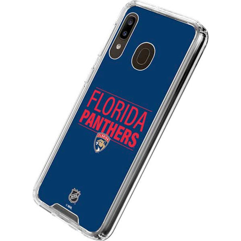 NHL Florida Panthers Lineup Galaxy A30 Clear Case