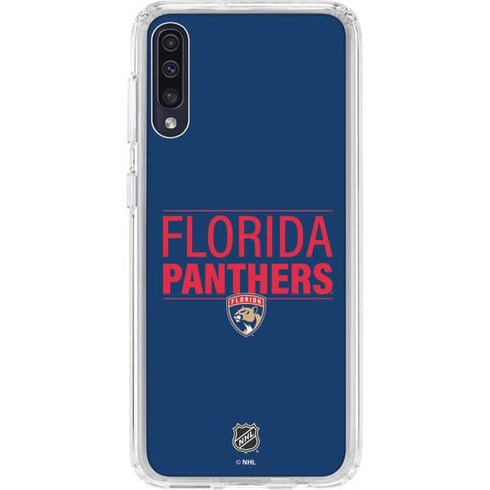 NHL Florida Panthers Lineup Galaxy A50 Clear Case