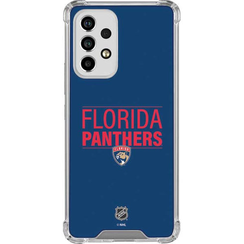 NHL Florida Panthers Lineup Galaxy A53 5G Clear Case