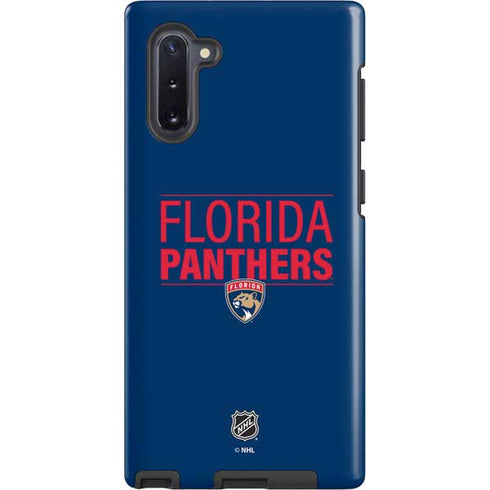 NHL Florida Panthers Lineup Galaxy Note 10 Pro Case