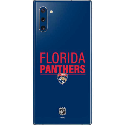 NHL Florida Panthers Lineup Galaxy Note 10 Skin
