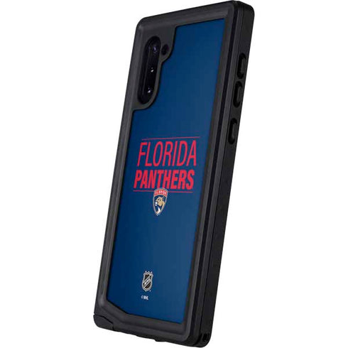 NHL Florida Panthers Lineup Galaxy Note 10 Waterproof Case