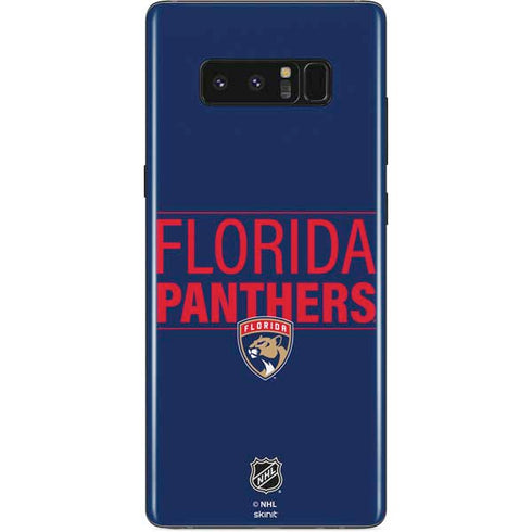 NHL Florida Panthers Lineup Galaxy Note 8 Skin