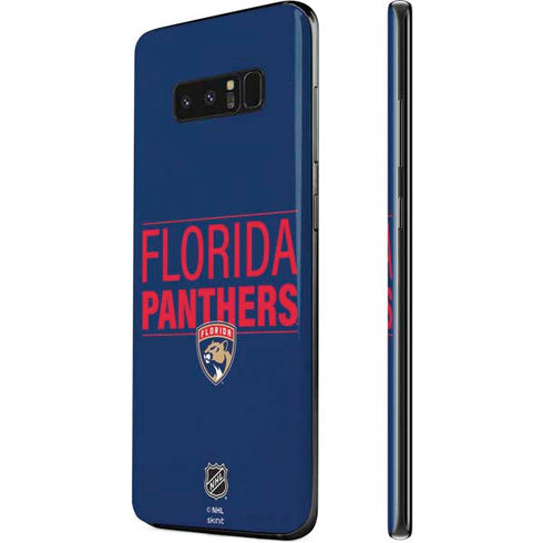 NHL Florida Panthers Lineup Galaxy Note 8 Skin