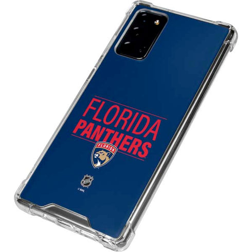 NHL Florida Panthers Lineup Galaxy Note20 5G Clear Case